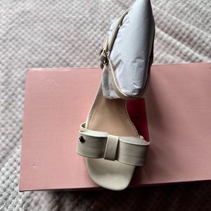 Kate Spade Cheri Mid Sandals Parchment